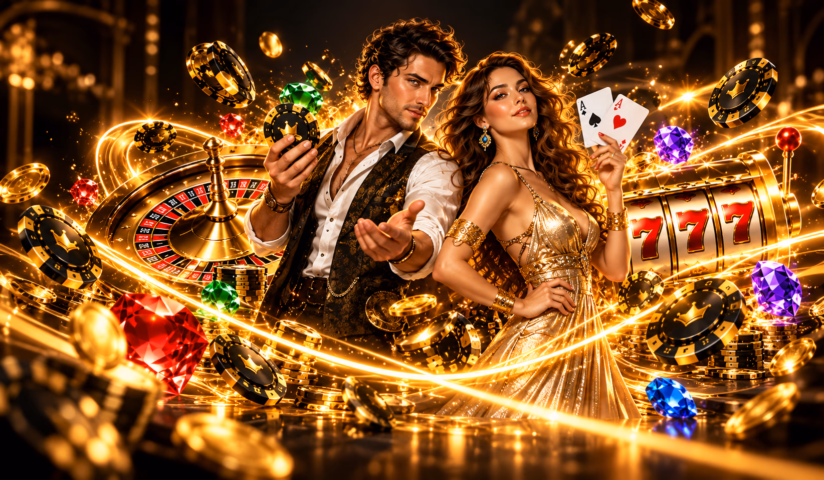 Ilustrační obrázek online casina  Gaminator Casino